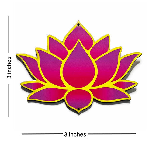 Pink Lotus Flower Set of 6 (Small)
