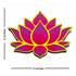Pink Lotus Flower Set of 6 (Small)
