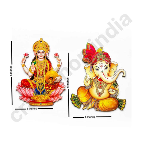 Laxmi Ji & Ganesh Ji Set Of 12