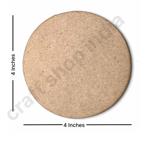 Circle Mdf Base Set of 6