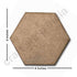 Hexagon Mdf Base Set of 6