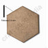 Hexagon Mdf Base Set of 6