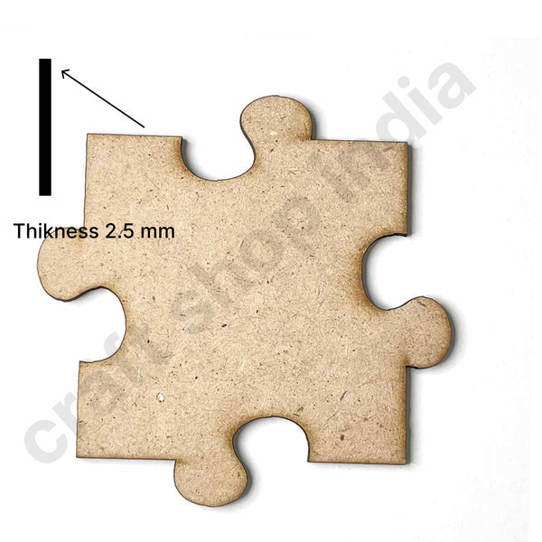 Puzzle Mdf Base Set of 6 | Puzzle MDF Set | MDF | Craft Shop Inda | Art Craft | Craft | Decoration | Projects | Collection