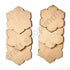 Floral Mdf Base Set of 6