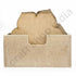 Floral Mdf Base Set of 6