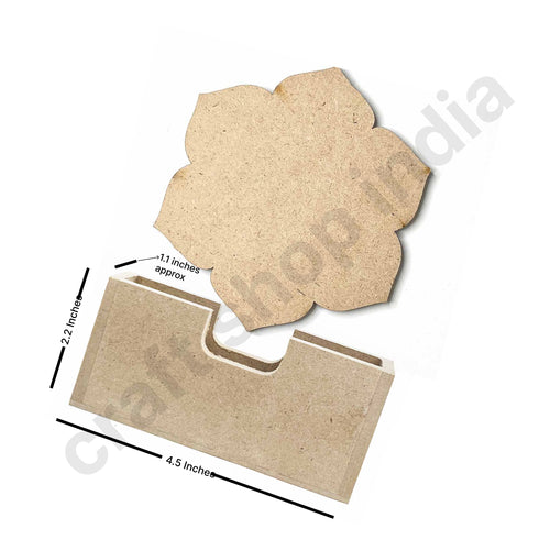 Floral Mdf Base Set of 6