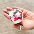 White With Multicolor Christmas Bauble Pack Of 6