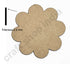 Flower Mdf Base Set of 6