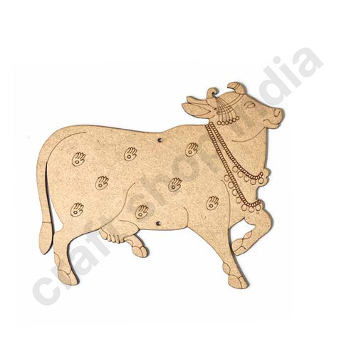 Pichwai Cow Engraved Set of 6