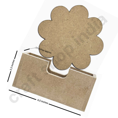 Flower Mdf Base Set of 6