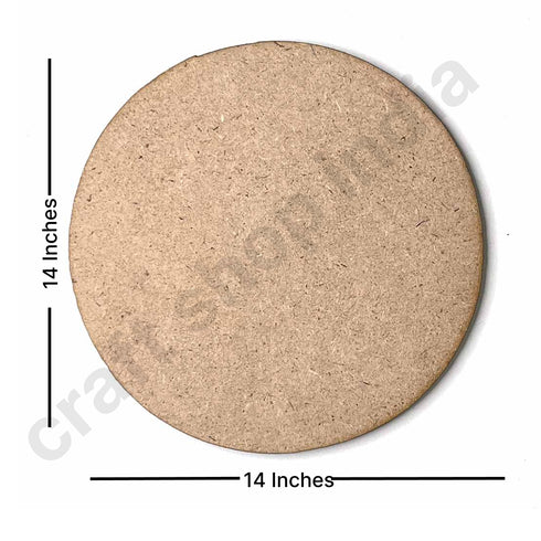 Circle Mdf Base