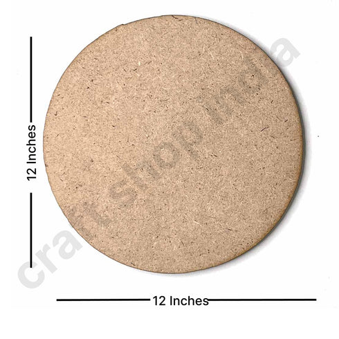 Circle Mdf Base