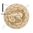 Round Shaped MDF Engraved Madhubani Fish Design Coaster Set of 6 | Round Shape MDF | Engraved Madhubani Fish Design | Coaster | Set Of 6 | Madhubani Paintings | Madhubani | Paintings | Engraved diy base | Art Craft | Craft Store Online | Craft Shop india
