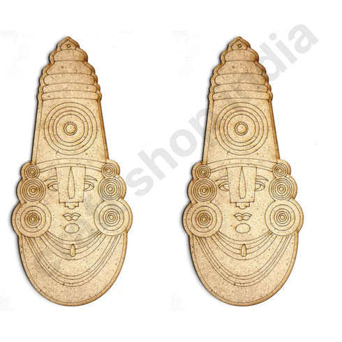 Lord Tirupati Balaji Engraved Cutout Design