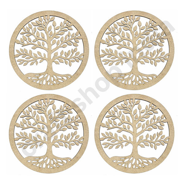 Tree Of Life Design MDF Cutout Base for DIY | Life of Tree | MDF Cutouts | Tree Design Shape | Mdf Art | Tree Cutout design | Craft Making | Art craft | Craft Shop india