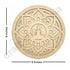 Lord Buddha & Lotus Design MDF Cutout Base for DIY