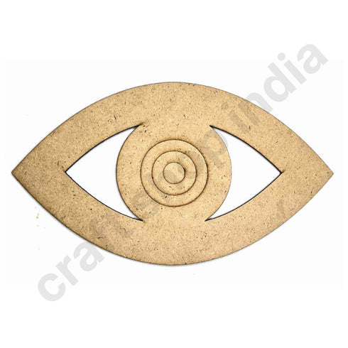 Evil Eye Engraved Cutout Design