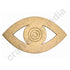 Evil Eye Engraved Cutout Design