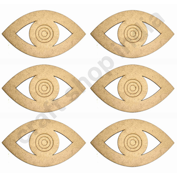 Evil Eye Engraved Cutout Design | mdf | diy | art and craft | craft shop india | india craft shop
