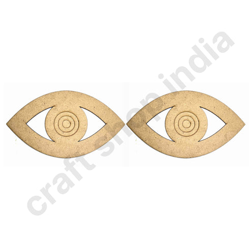 Evil Eye Engraved Cutout Design