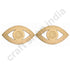 Evil Eye Engraved Cutout Design