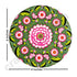 Green & Pink Color Pichwai Lotus Mdf