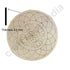 Lotus Mandala Round Shape Design MDF Engraved Base 12 INCH