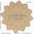 Flower Mandala Swastik Design MDF Engraved Base