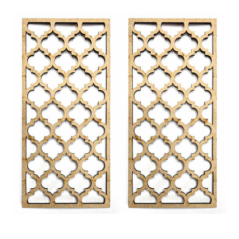 Mughal Jali Pattern Tealight Plater Pack Of 2