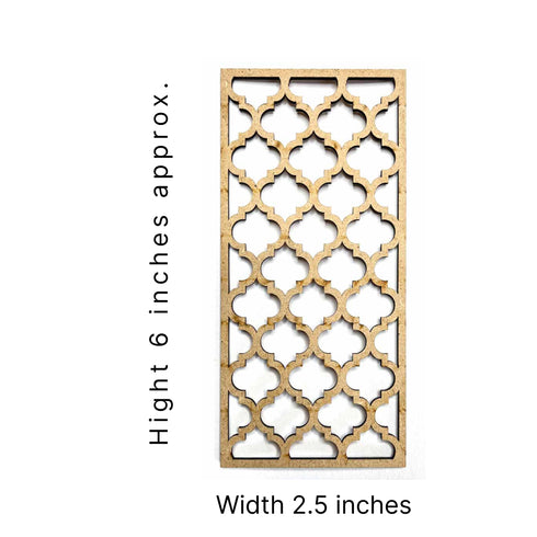 Mughal Jali Pattern Tealight Plater Pack Of 2