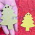 Golden Glittered Christmas Tree Set Of 2