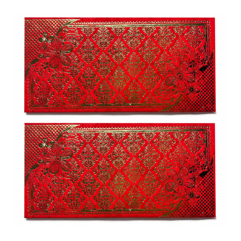 Red & Golden Color Shagun Envelope Pack Of 10
