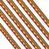 Red & Golden Zari Color Weaving Border 0.5 Inch- ( 5 mtr )