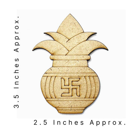 Small Size Kalash Engraved Design Pack 10