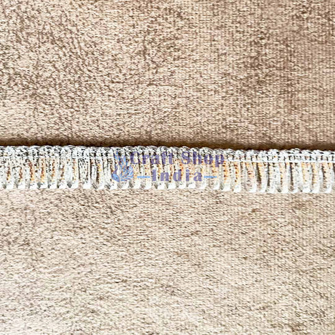 Silver Gota Frill Lace & Border ( 9mtr )