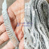 Silver Gota Frill Lace & Border ( 9mtr )