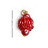 Red Katdana Ball Tassels Set Of 2