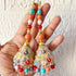 Multicolor Ethnic Nalki Cone Latkan Tassel Pack of 2 for Saree, Blouse & Lehenga | Craft Shop India