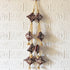 Maroon Latkan Tassel with Glass Beads Set of 2 | 20 Inch | Saree, Blouse & Lehenga | Craft Shop India