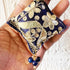 Blue Handmade Ethnic Gotapatti Latkan Tassel Set of 2 for Saree, Blouse & Lehenga | Craft Shop India