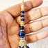 Blue Handmade Ethnic Gotapatti Latkan Tassel Set of 2 for Saree, Blouse & Lehenga | Craft Shop India