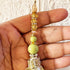 Pista Green Handmade Ethnic Gotapatti Latkan Tassel Set of 2 | Craft Shop India