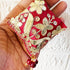 Red Handmade Ethnic Gotapatti Latkan Tassel Set of 2 for Saree, Blouse & Lehenga | Craft Shop India