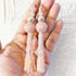 Rose Gold Handmade Ethnic Cutdana Latkan Tassel Set of 2 for Saree, Blouse & Lehenga | Craft Shop India