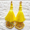Yellow Mirror Handmade Ethnic Latkan Tassel Pack of 2 for Saree, Blouse & Lehenga | Craft Shop India