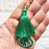 Green Handmade Ethnic Latkan Tassel Pack of 2 for Saree, Blouse & Lehenga | Craft Shop India