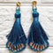 Rama Blue Handmade Ethnic Latkan Tassel Pack of 2 for Saree, Blouse & Lehenga | Craft Shop India