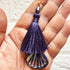 Navy Blue Handmade Ethnic Latkan Tassel Pack of 2 for Saree, Blouse & Lehenga | Craft Shop India