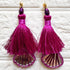 Dark Rani Handmade Ethnic Latkan Tassel Pack of 2 for Saree, Blouse & Lehenga | Craft Shop India