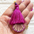 Dark Rani Handmade Ethnic Latkan Tassel Pack of 2 for Saree, Blouse & Lehenga | Craft Shop India